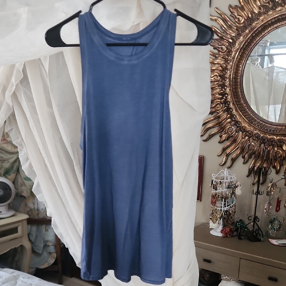 Lululemon Athletica Blue Tank Top